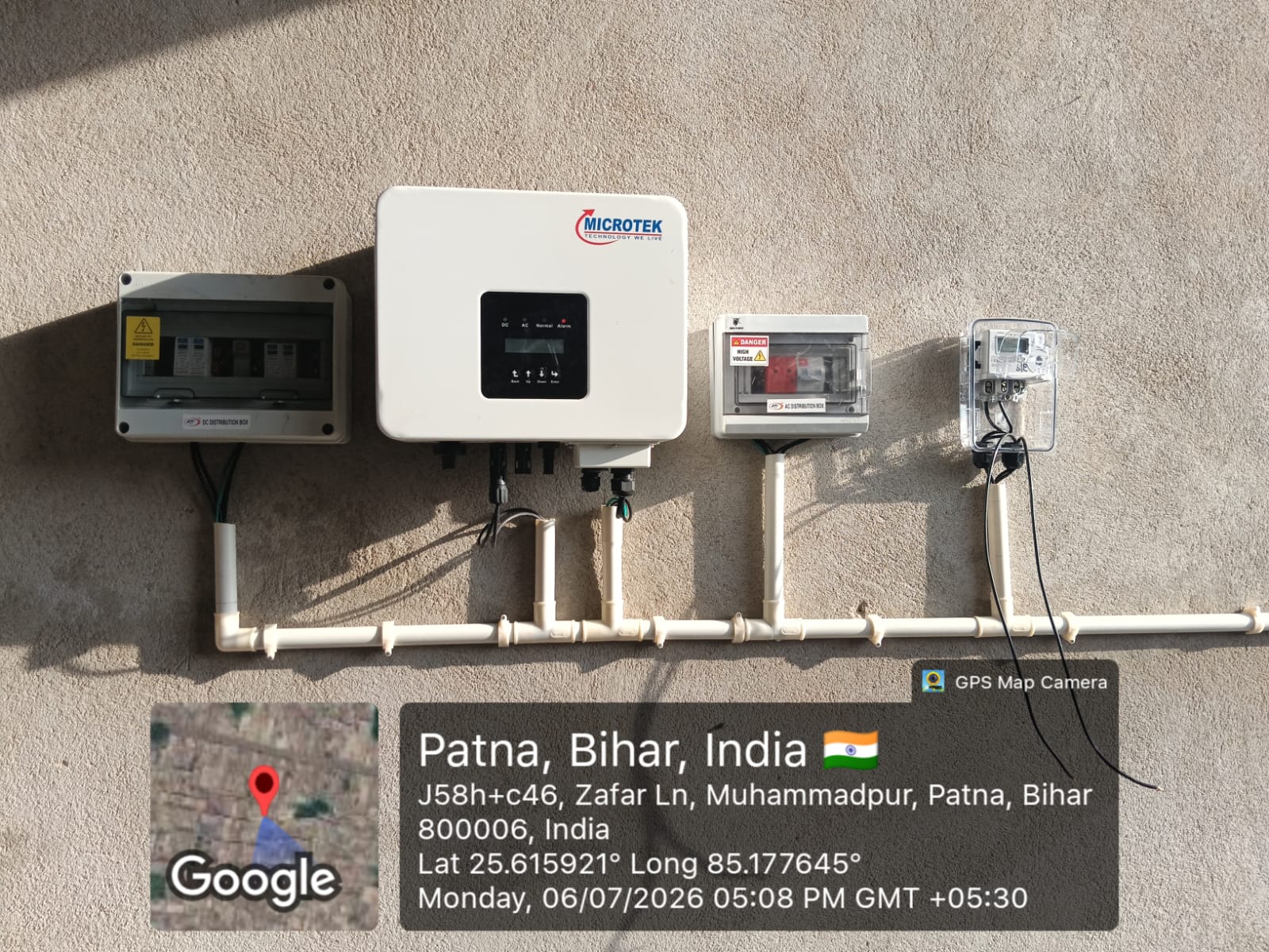 Solar installation