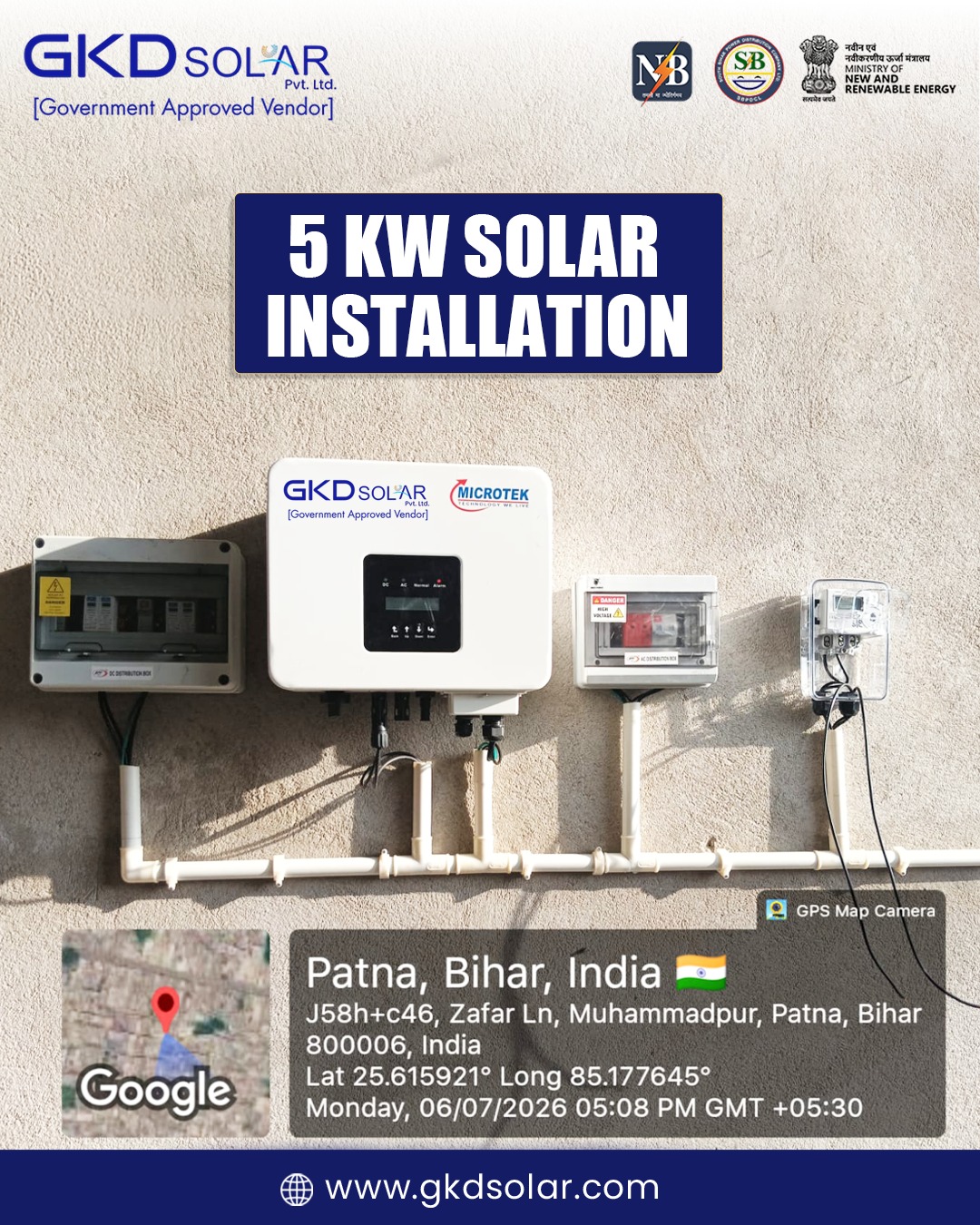 Solar installation