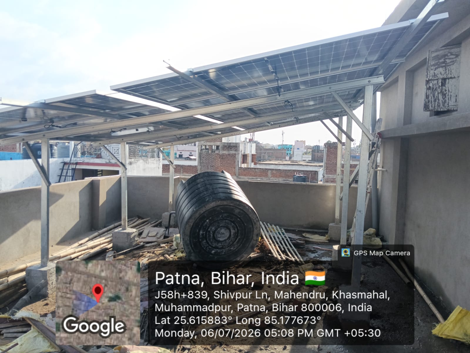 Residential Solar Project — Mahendru Patna (5 kW)